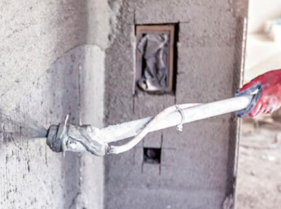 详细分析喷涂石膏使用施工特点及优势